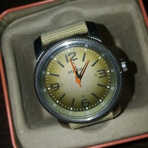 Fossil Wrist Watch (brownish-greenish color)